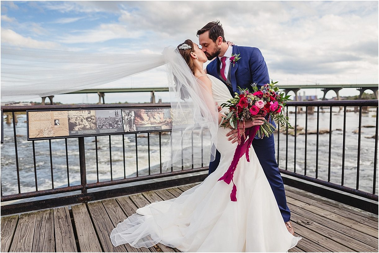 Moody Color Palette Thrives at Richmond, VA Wedding » Hill City Bride