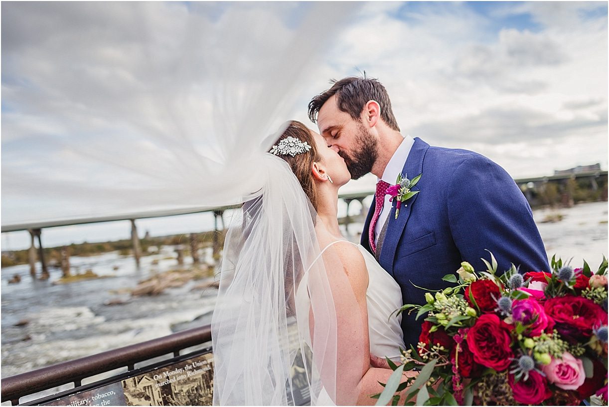 Moody Color Palette Thrives at Richmond, VA Wedding » Hill City Bride