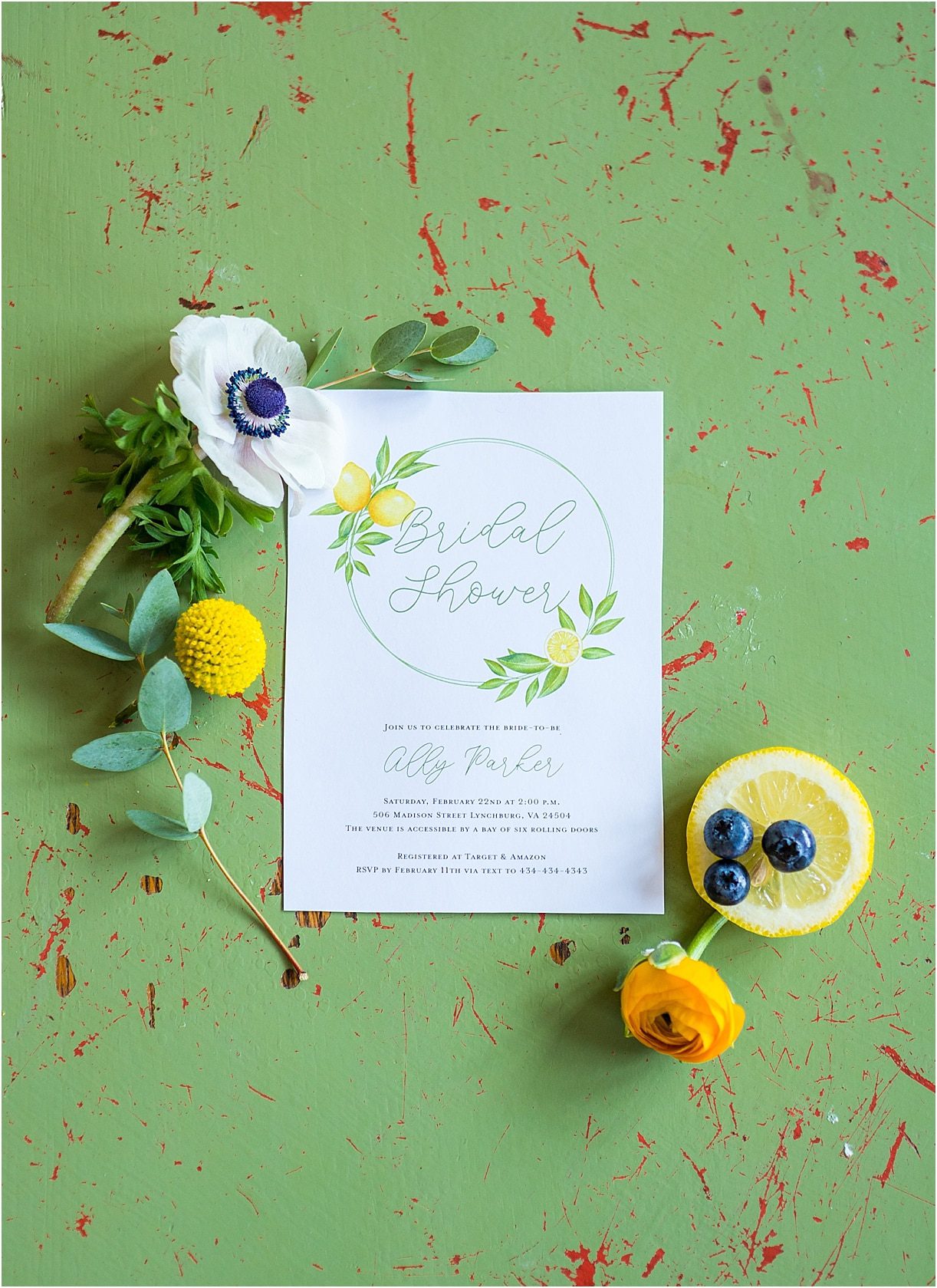 Bridal Shower Decorations With A Lemony Twist Hill City Bride